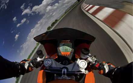 vehicle KTM RC8 HD Desktop Wallpaper | Background Image