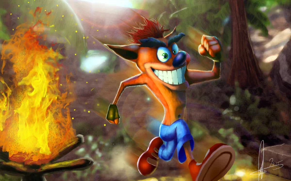 Crash Bandicoot (Character) video game Crash Bandicoot HD Desktop Wallpaper | Background Image