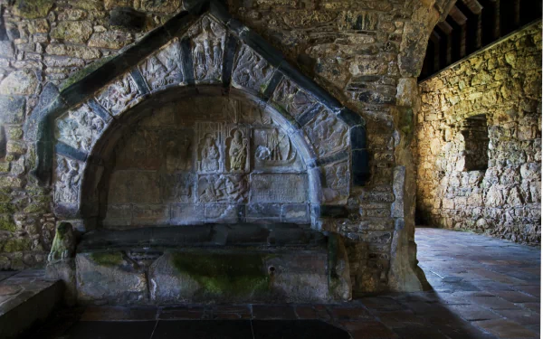 religious St Clement's Church, Rodel HD Desktop Wallpaper | Background Image