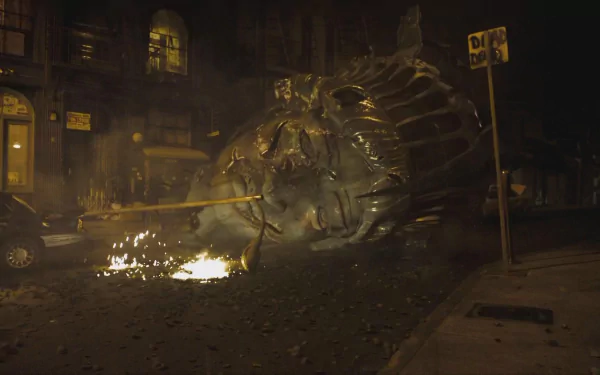 head Statue of Liberty movie Cloverfield HD Desktop Wallpaper | Background Image