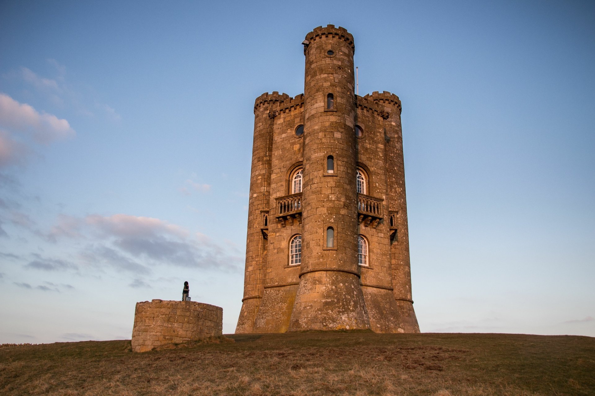 Download Man Made Broadway Tower Worcestershire 4k Ultra HD Wallpaper