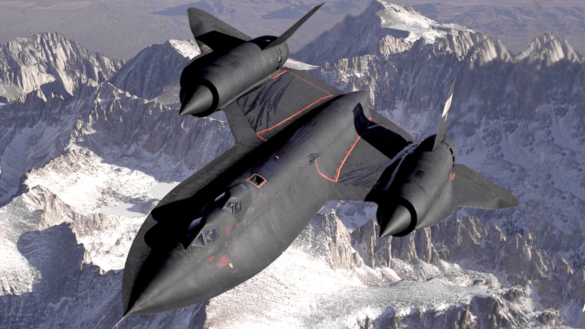 SR-71侦察机 Full HD 壁纸 and 背景 | 2845x16