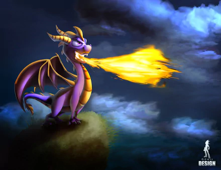 Spyro (Character) video game HD Desktop Wallpaper | Background Image
