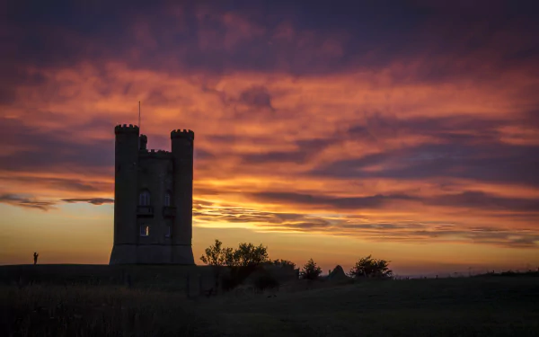 man made Broadway Tower Worcestershire HD Desktop Wallpaper | Background Image