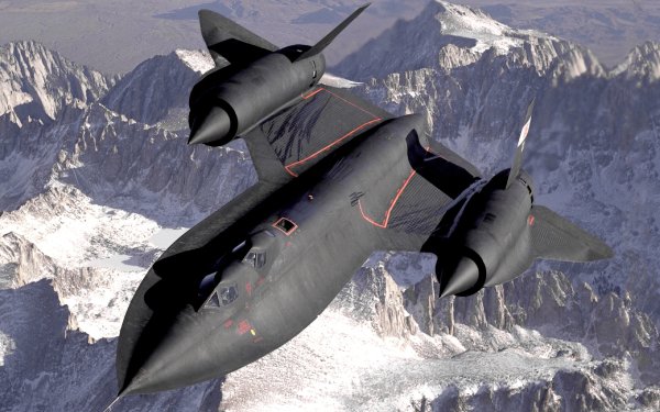 Military Lockheed SR-71 Blackbird Military Aircraft HD Wallpaper | Background Image