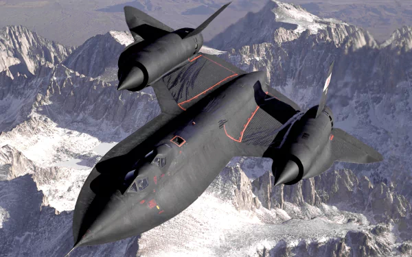 military Lockheed SR-71 Blackbird HD Desktop Wallpaper | Background Image