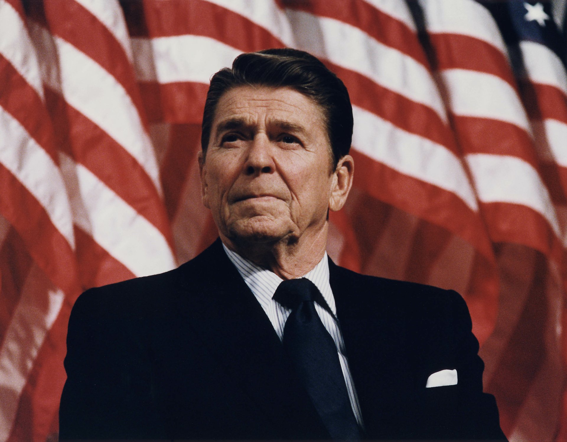 Download Celebrity Ronald Reagan HD Wallpaper