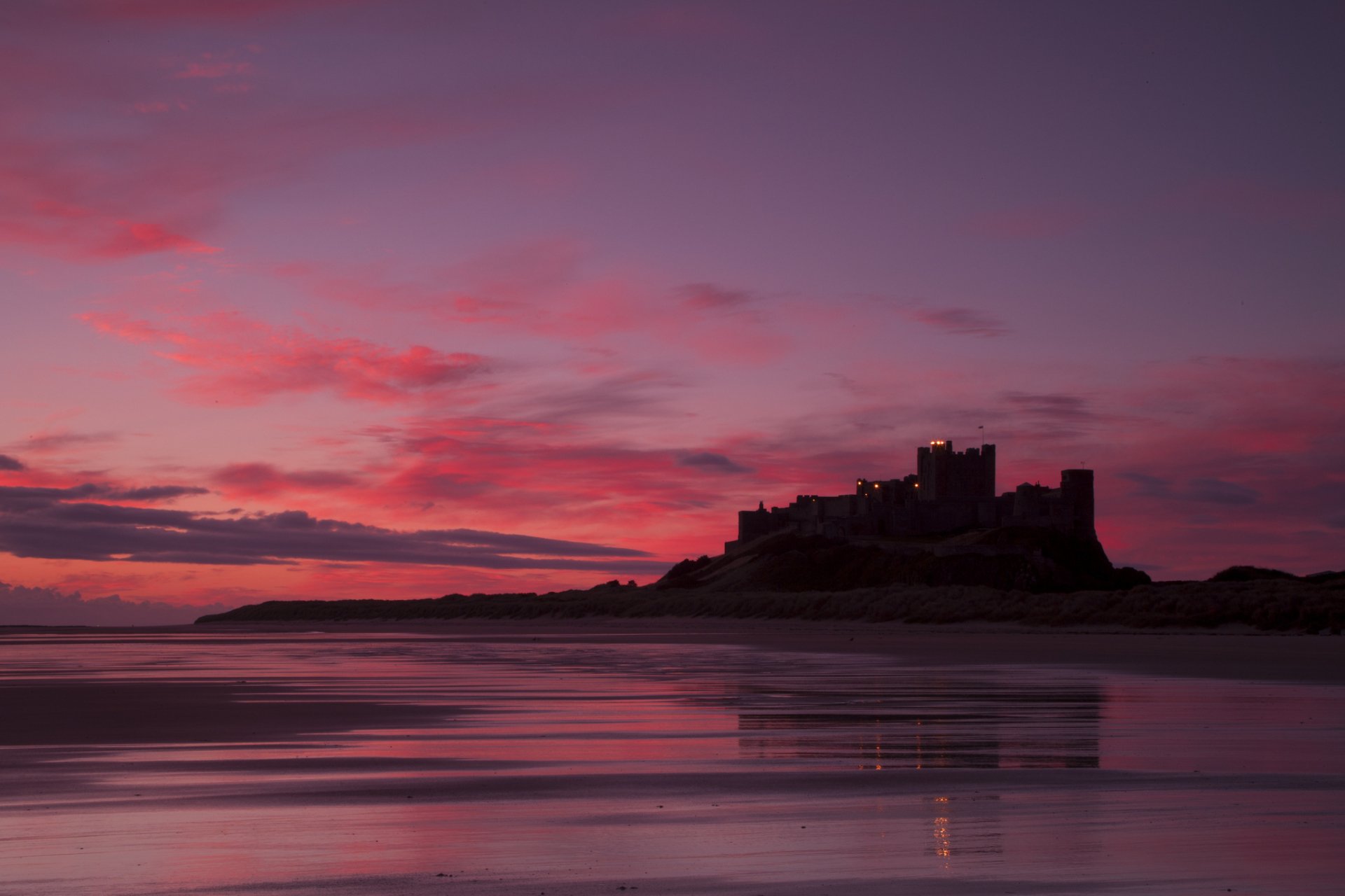 Download Man Made Bamburgh Castle HD Wallpaper
