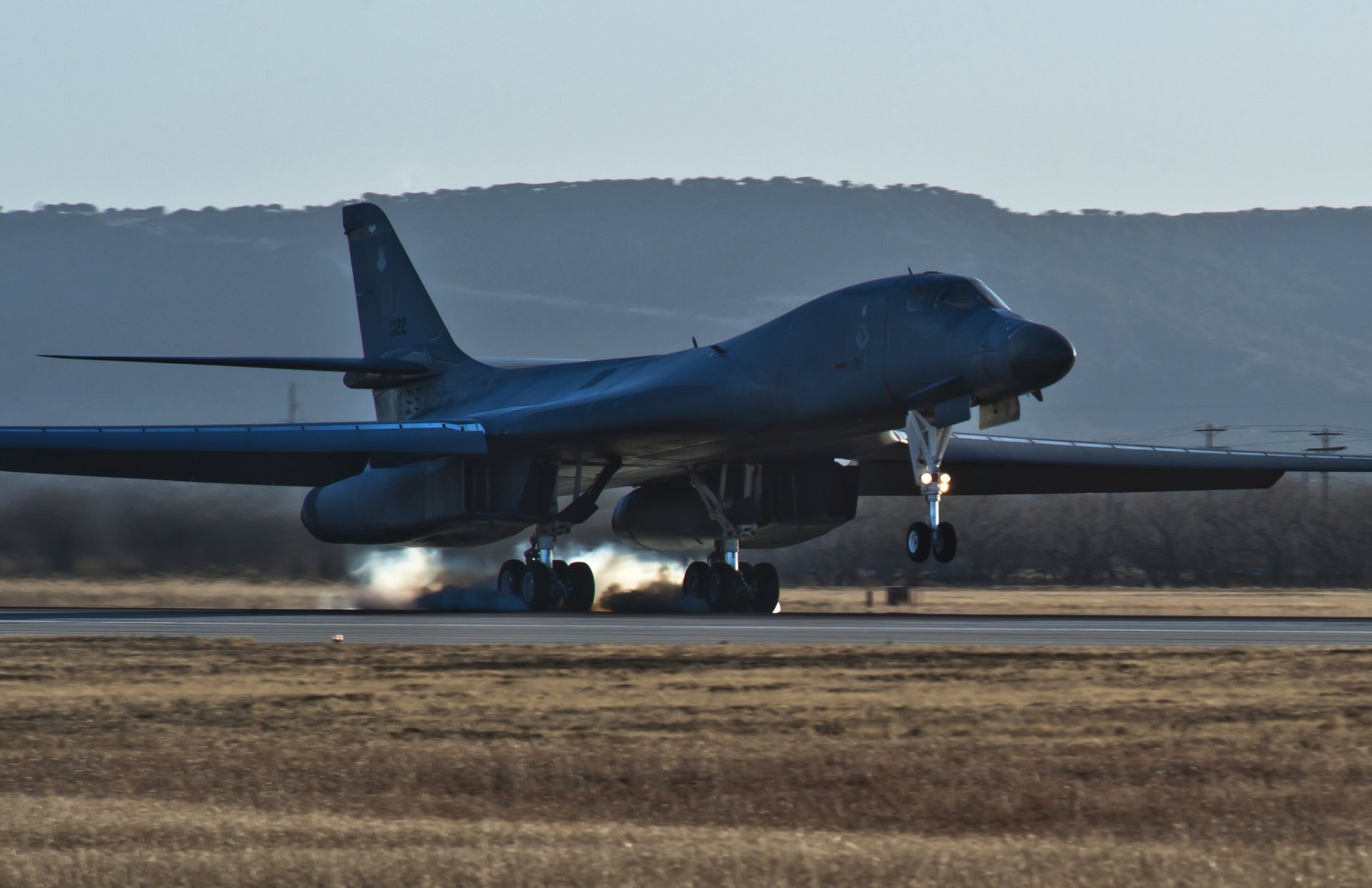 Download Military Rockwell B-1 Lancer HD Wallpaper