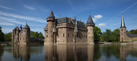man made Castle De Haar HD Desktop Wallpaper | Background Image