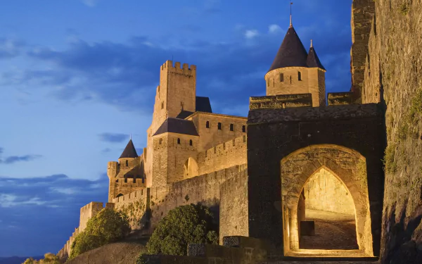 man made Carcassonne HD Desktop Wallpaper | Background Image