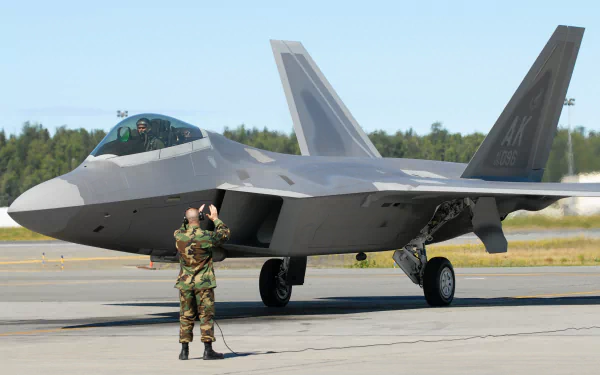military Lockheed Martin F-22 Raptor HD Desktop Wallpaper | Background Image