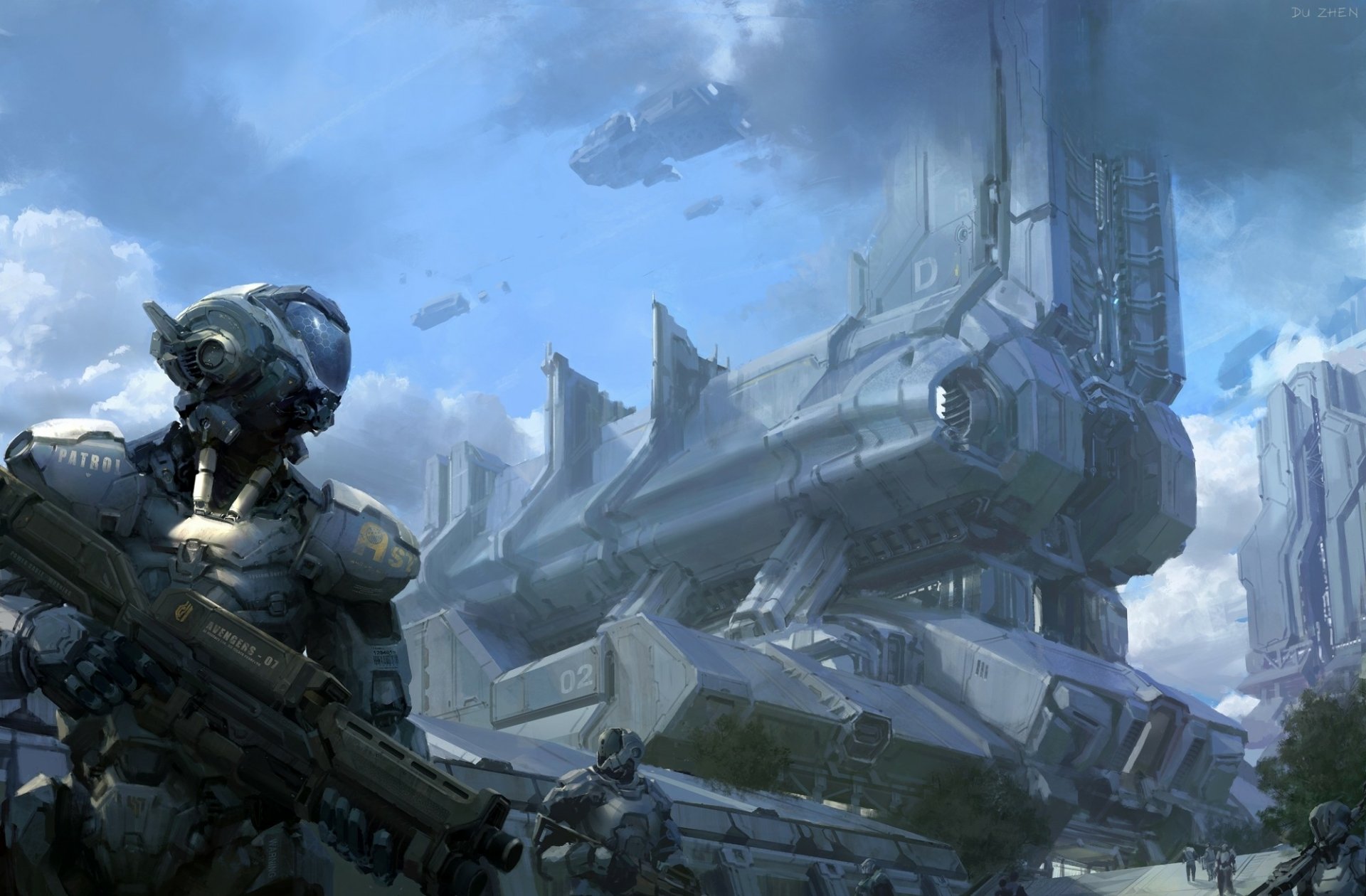 Download Sci Fi Robot HD Wallpaper | 2000x1312 | Wallpaper Abyss