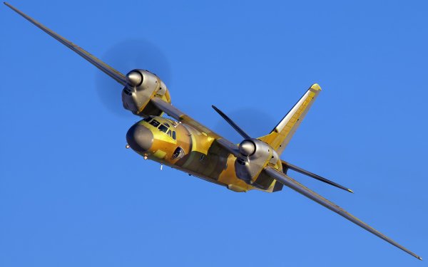 Military Antonov An-32 Military Transport Aircraft HD Wallpaper | Background Image