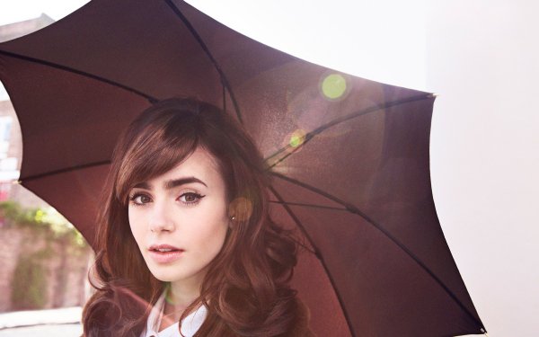 Celebrity Lily Collins HD Wallpaper | Background Image