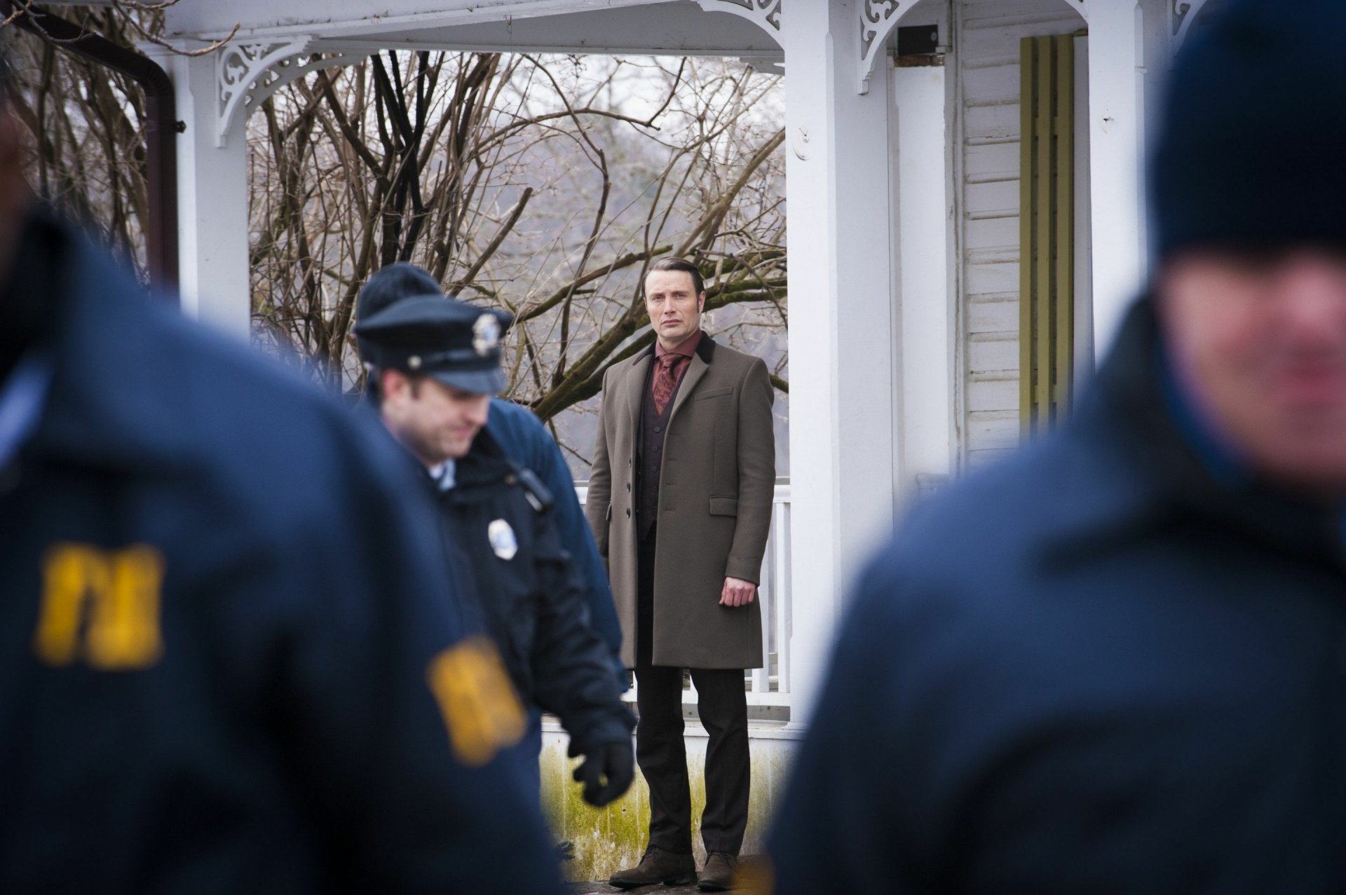 Download Mads Mikkelsen TV Show Hannibal HD Wallpaper