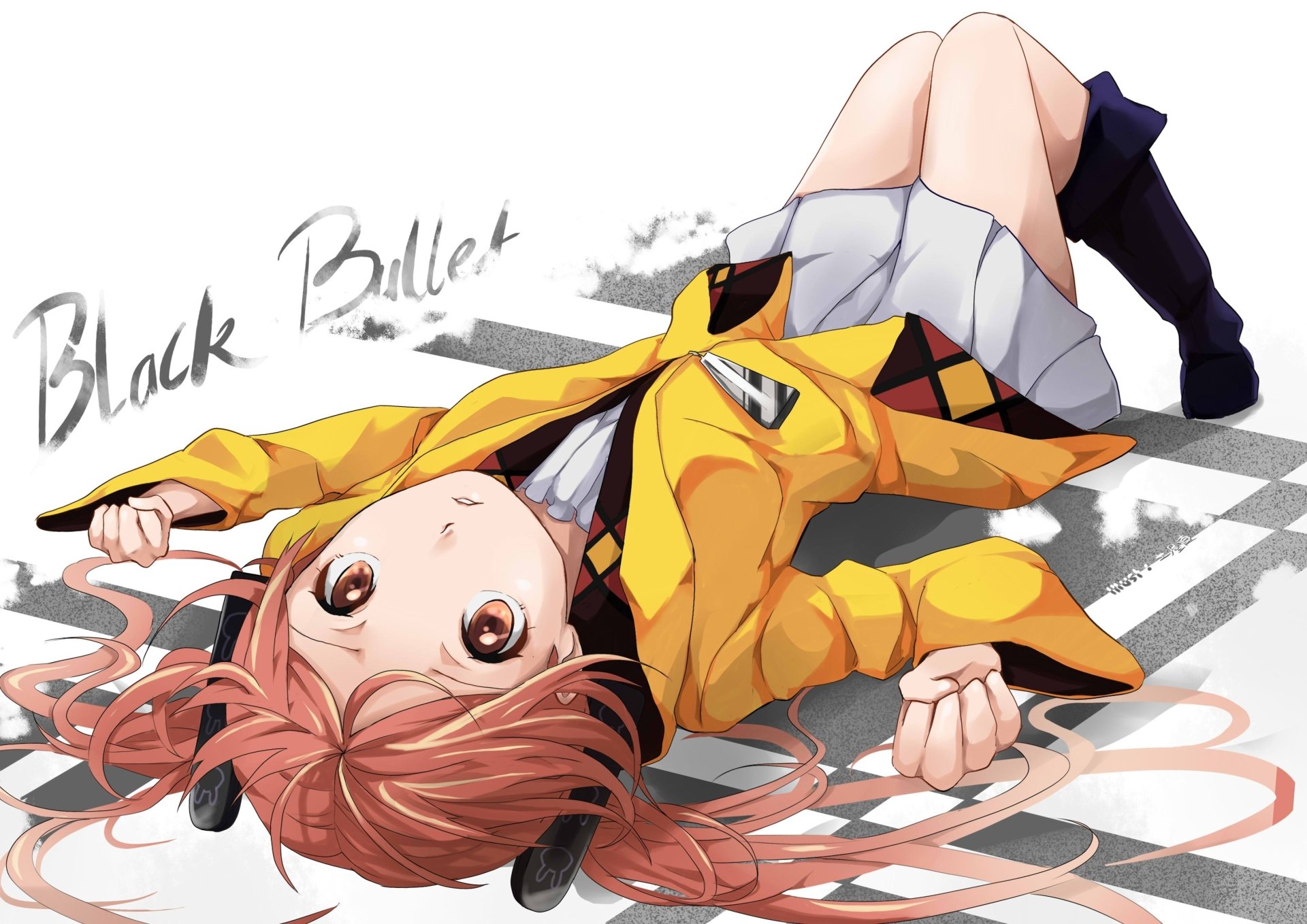 Anime Black Bullet Hd Wallpaper By Tsuchiya Nao