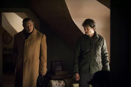 Hugh Dancy Laurence Fishburne TV Show Hannibal HD Desktop Wallpaper | Background Image