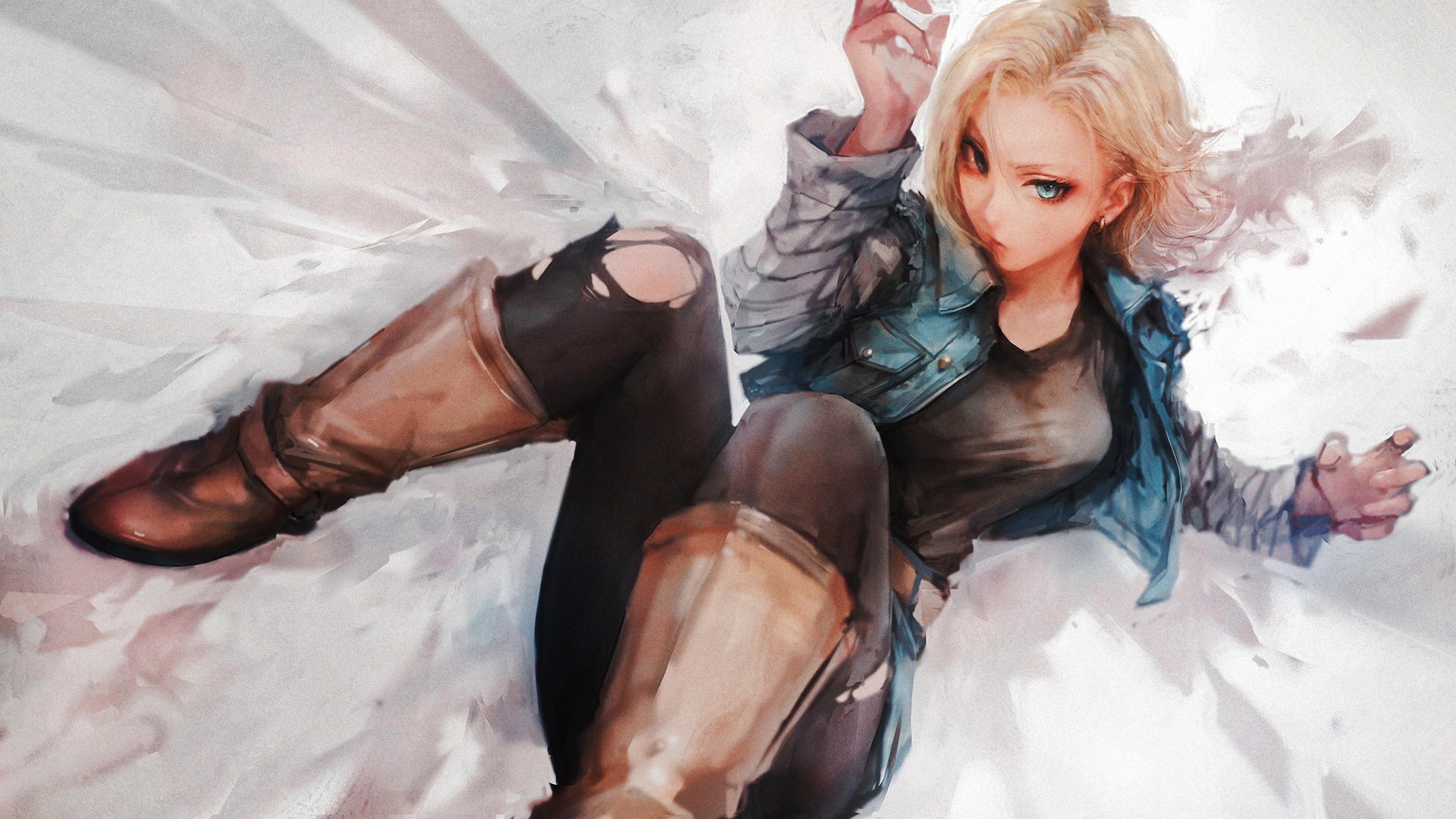 动 漫 龙 珠 Z 高 清 壁 纸 桌 面 背 景. Android 18 (Dragon Ball) Images. 