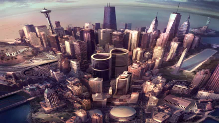 TV Show Foo Fighters: Sonic Highways HD Desktop Wallpaper | Background Image