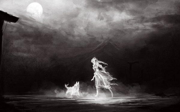 Dark Women Fantasy Spirit HD Wallpaper | Background Image