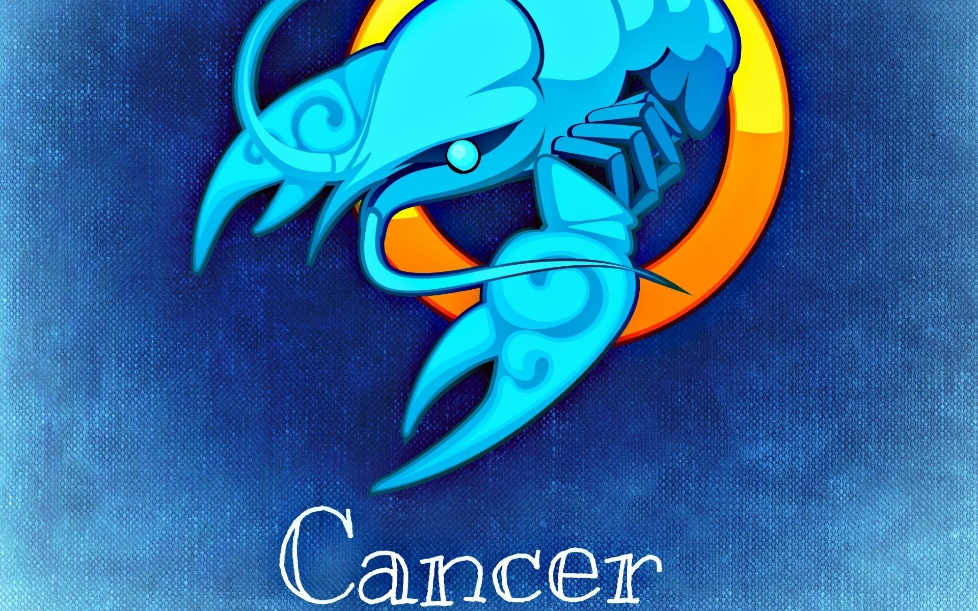 Neon zodiac sign of Cancer - Stock Illustration [94028557] - PIXTA