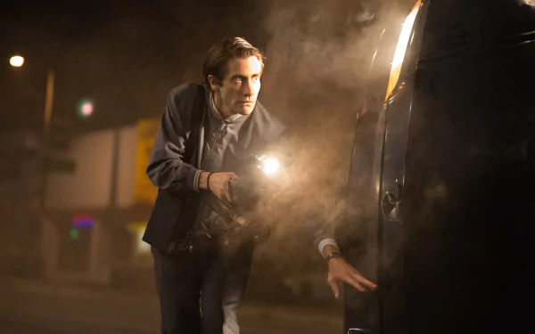 Jake Gyllenhaal movie Nightcrawler (2014) HD Desktop Wallpaper | Background Image