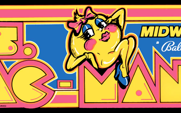 video game ms. pac-man HD Desktop Wallpaper | Background Image