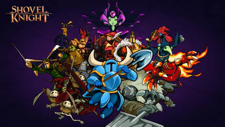  Shovel Knight characters by PlayStation.Blog