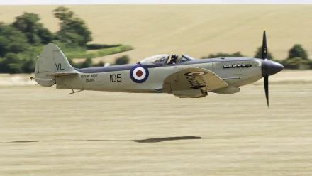 military Supermarine Spitfire HD Desktop Wallpaper | Background Image