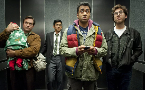 Kal Penn John Cho movie A Very Harold & Kumar Christmas HD Desktop Wallpaper | Background Image