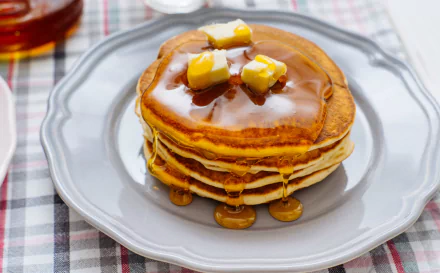 honey butter food pancake HD Desktop Wallpaper | Background Image