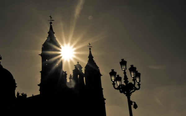 religious Almudena Cathedral HD Desktop Wallpaper | Background Image