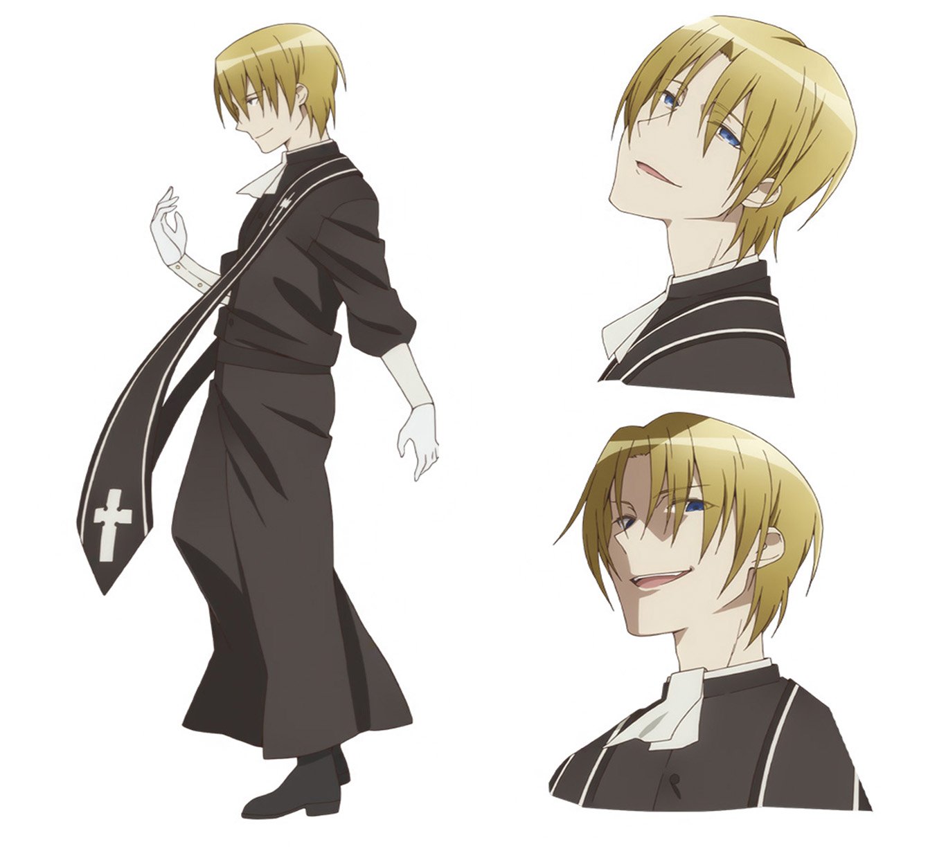 HD anime desktop wallpaper featuring Haunted from AntiMagic Academy 35th Test Platoon, showcasing character poses and close-up expressions.