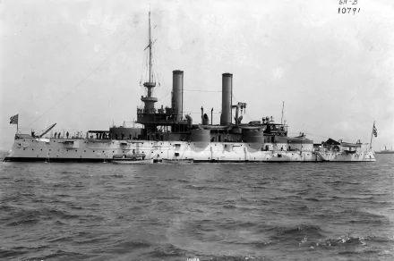 USS Iowa (BB-4) battleship military United States Navy HD Desktop Wallpaper | Background Image