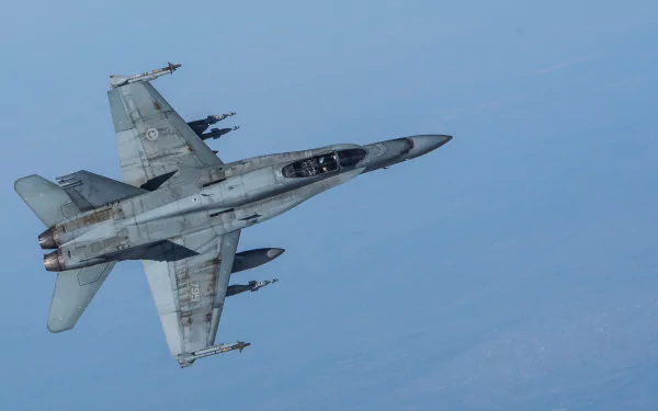 military McDonnell Douglas CF-18 Hornet HD Desktop Wallpaper | Background Image