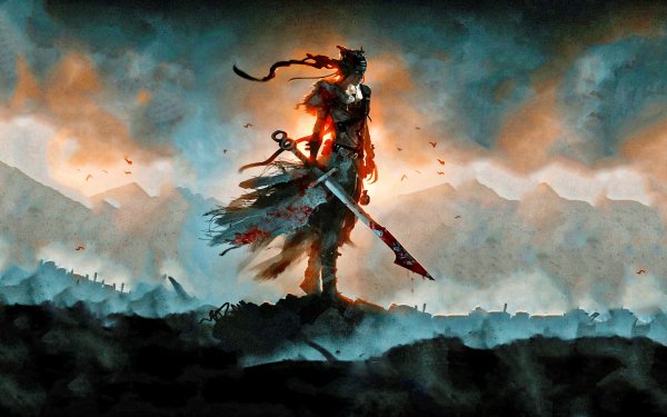 Video Game Hellblade: Senua's Sacrifice Warrior Blade Senua HD Wallpaper | Background Image