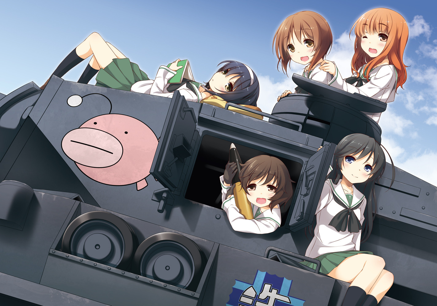 Картинки girls und panzer