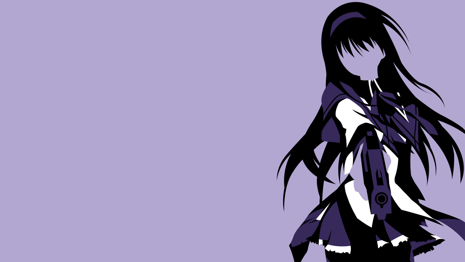 Download Homura Akemi Anime Puella Magi Madoka Magica HD Wallpaper