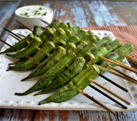 food okra HD Desktop Wallpaper | Background Image