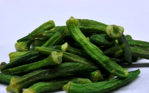food okra HD Desktop Wallpaper | Background Image