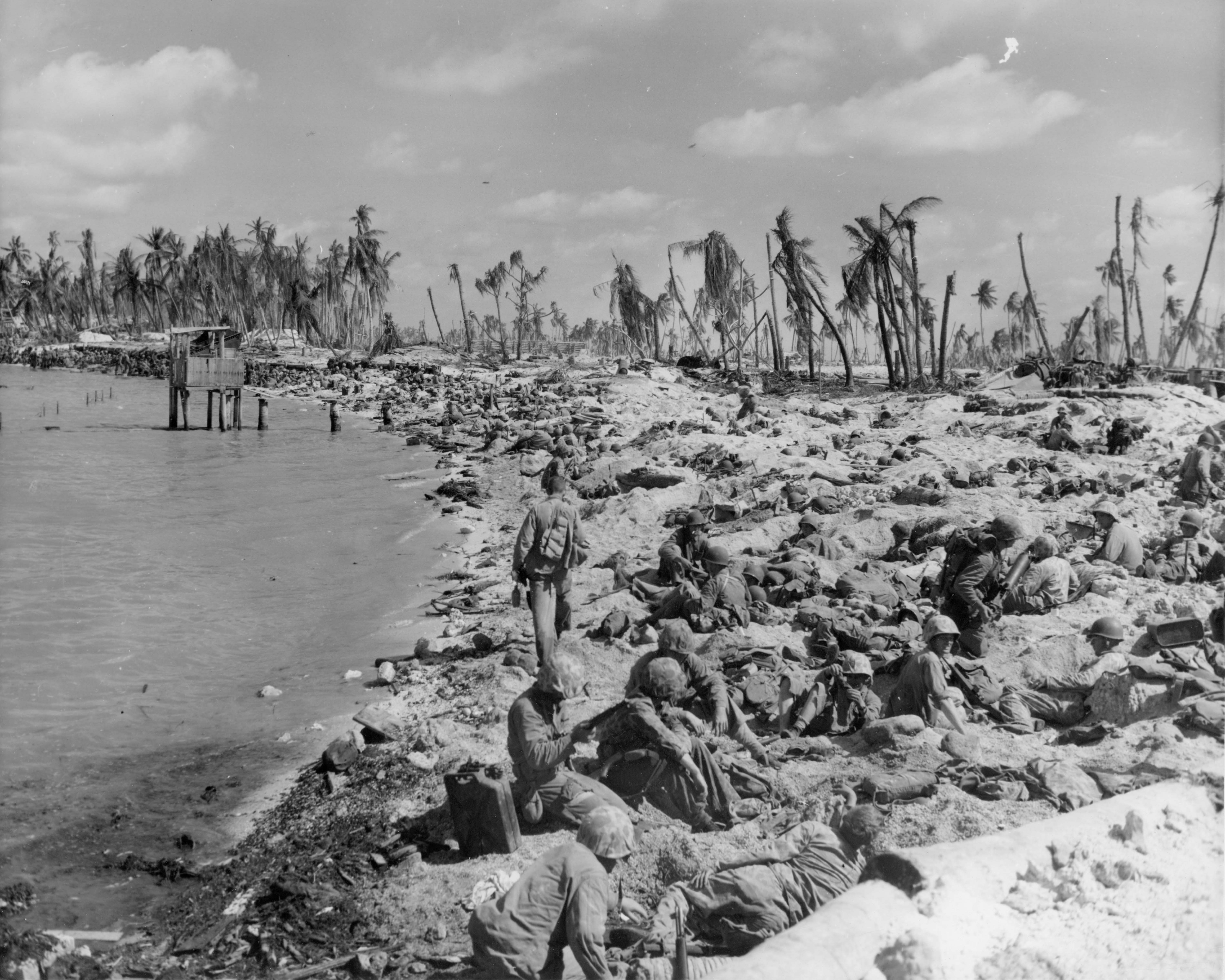 Military Battle of Tarawa HD Wallpaper | Background Image