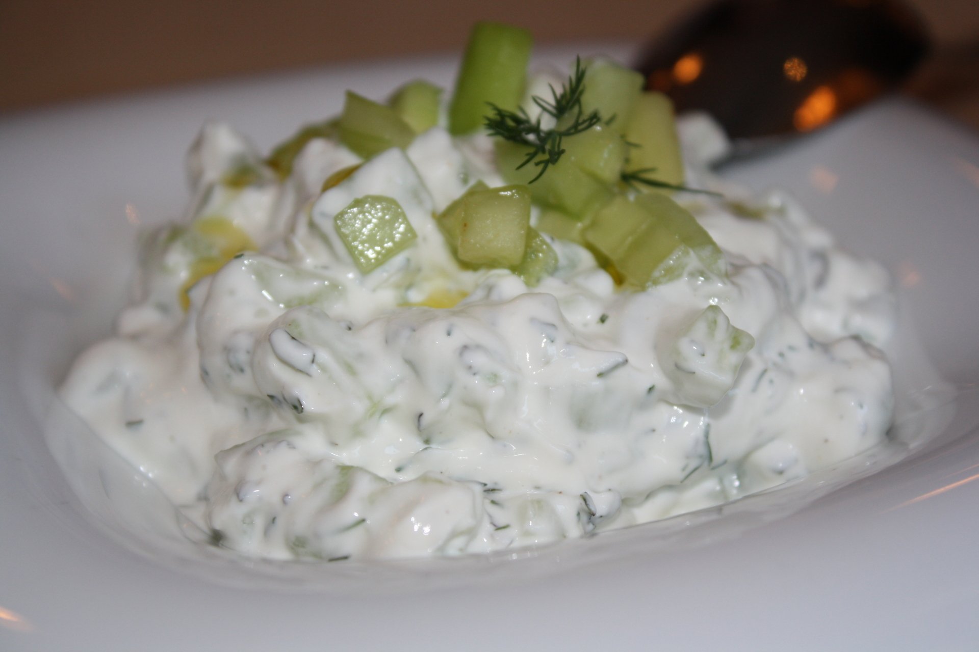 Download Food Tzatziki 4k Ultra HD Wallpaper