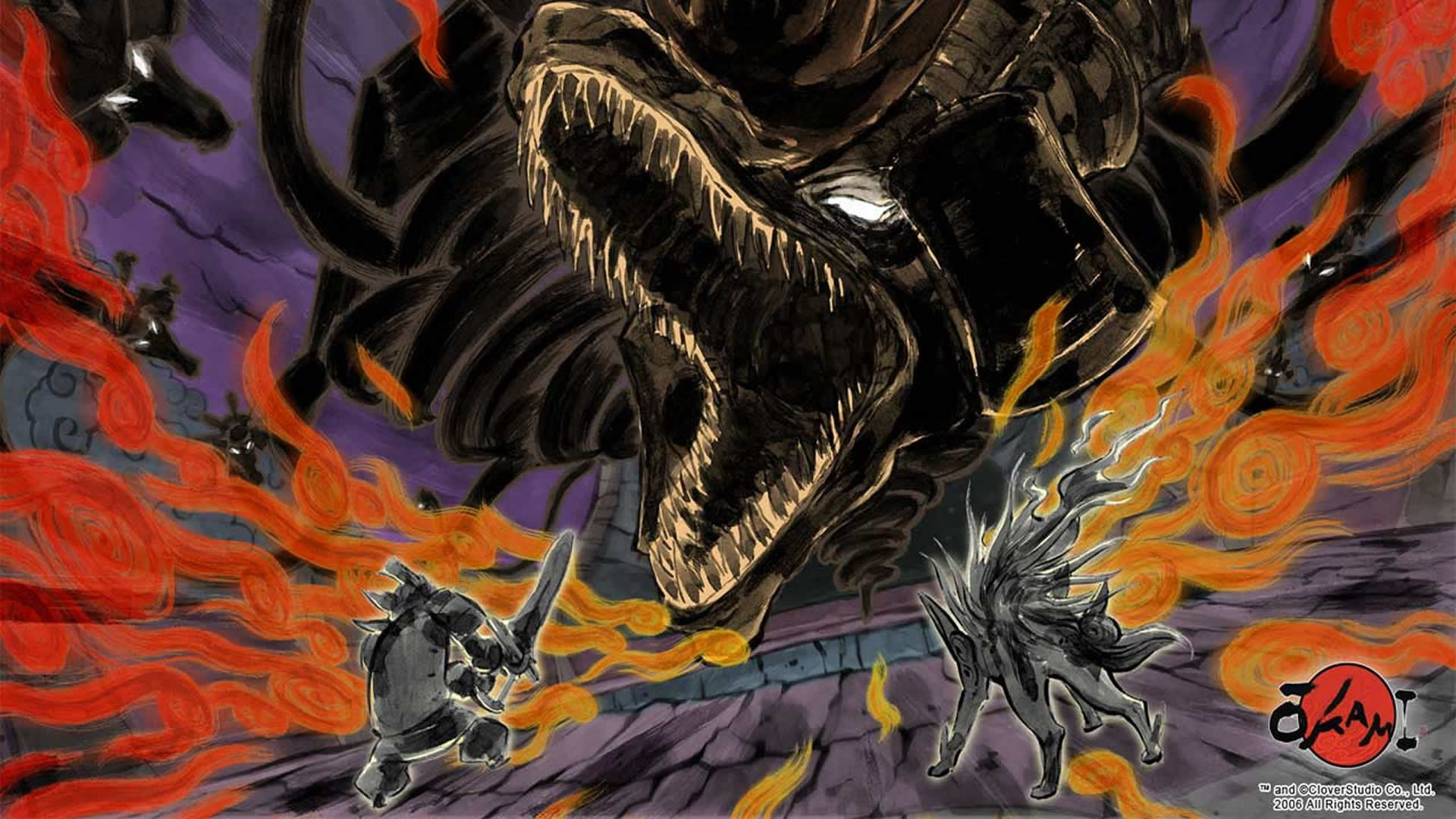 Download Video Game Ōkami HD Wallpaper