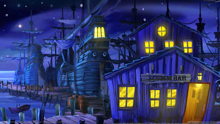 video game Monkey Island: The Secret of Monkey Island (1990) HD Desktop Wallpaper | Background Image