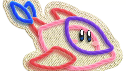 video game Kirby's Epic Yarn HD Desktop Wallpaper | Background Image