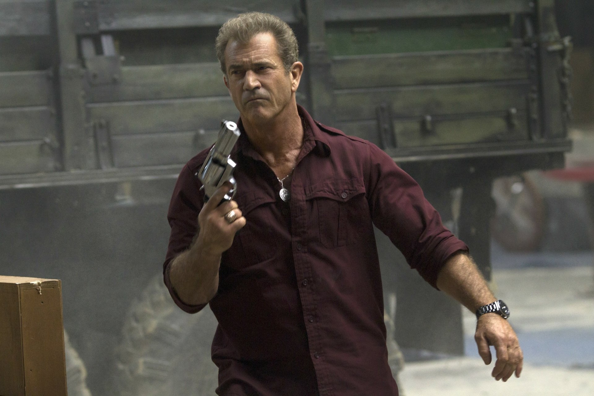 Download Mel Gibson Conrad Stonebanks Movie The Expendables 3 4k Ultra HD Wallpaper