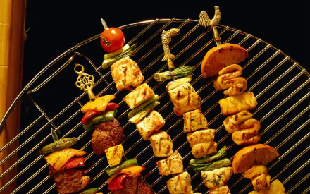 kebab food barbecue HD Desktop Wallpaper | Background Image