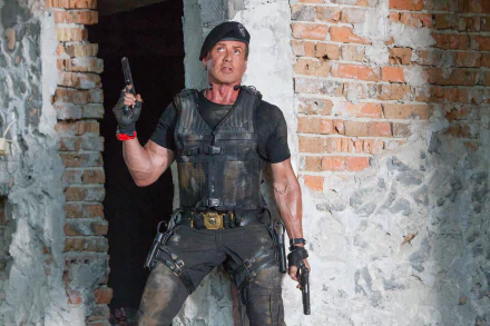 Sylvester Stallone Barney Ross movie The Expendables 3 HD Desktop Wallpaper | Background Image
