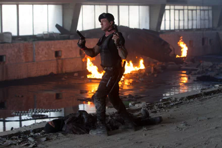 Sylvester Stallone Barney Ross movie The Expendables 3 HD Desktop Wallpaper | Background Image